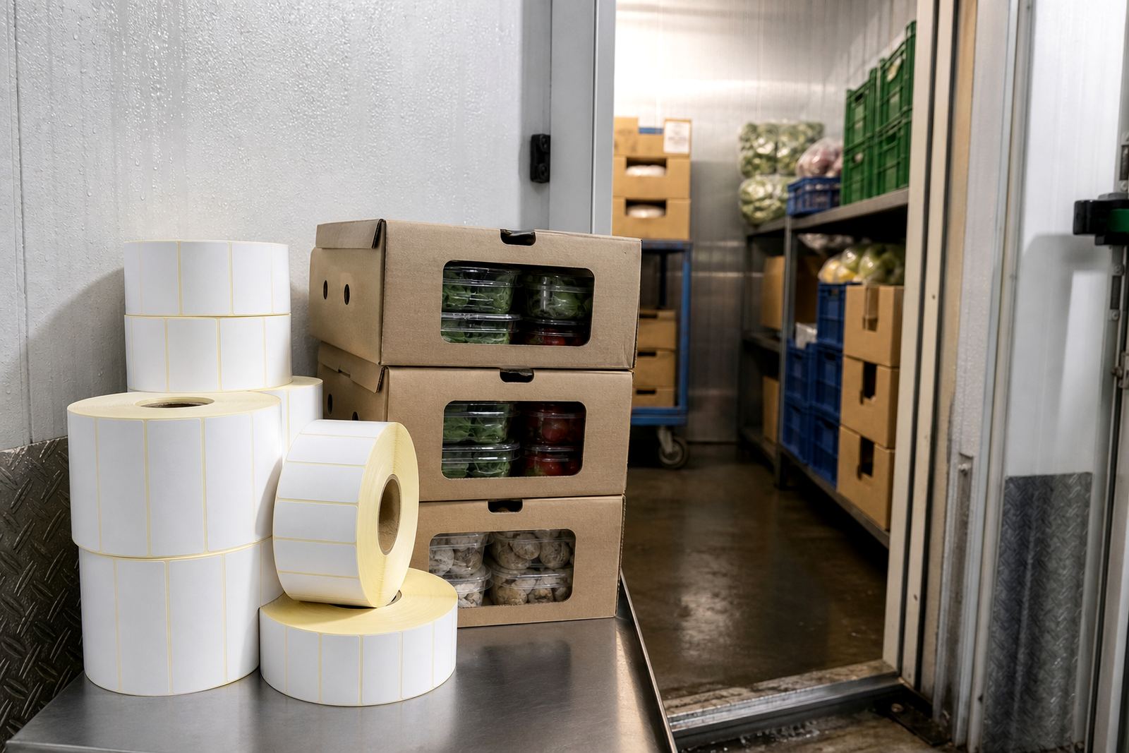 Freezer Adhesive Stock